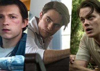 Hình ảnh đầu tiên của Tom Holland, Bill Skarsgård và Robert Pattinson trong ‘The Devil All The Time’