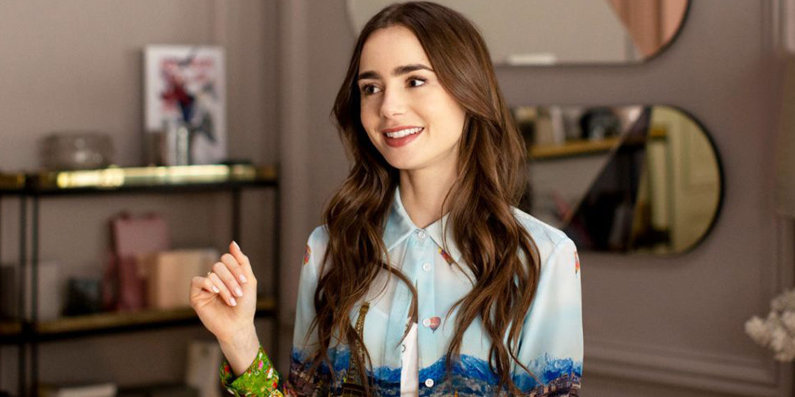 Vẻ đẹp ngọt ngào của Lily Collins trong loạt phim ‘Emily in Paris’