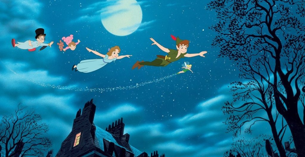 Peter Pan Disney Wendy flight
