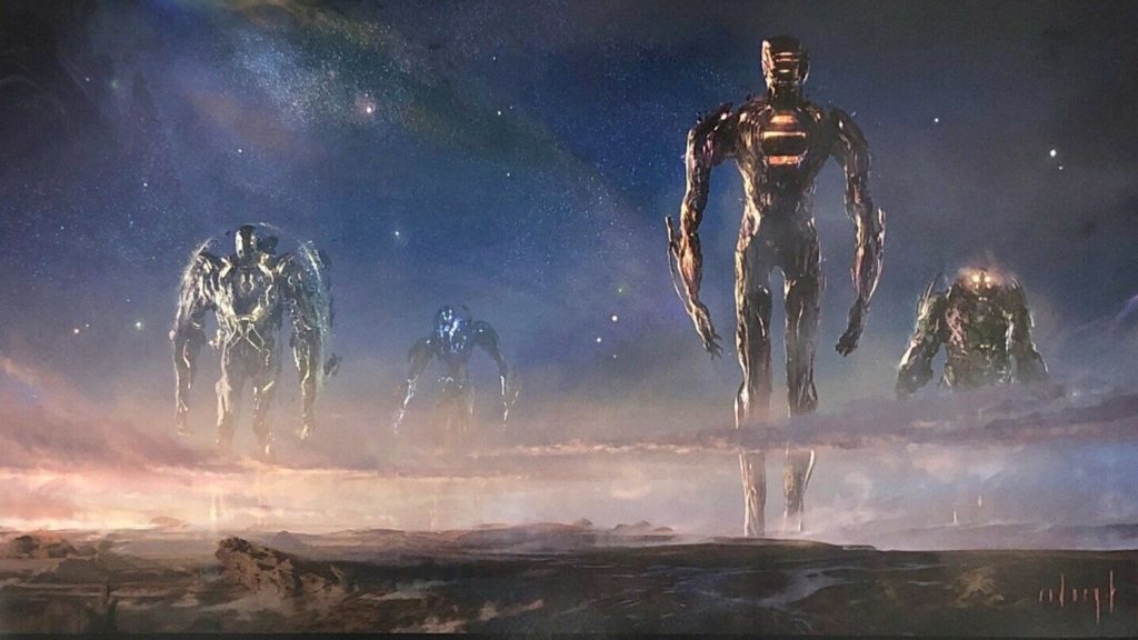 Celestials trong The Eternals