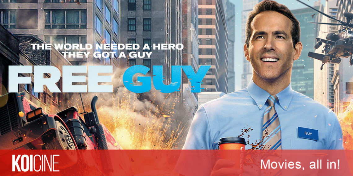 Free Guy của Ryan Reynolds bộ phim hài hước về thế giới điện tử