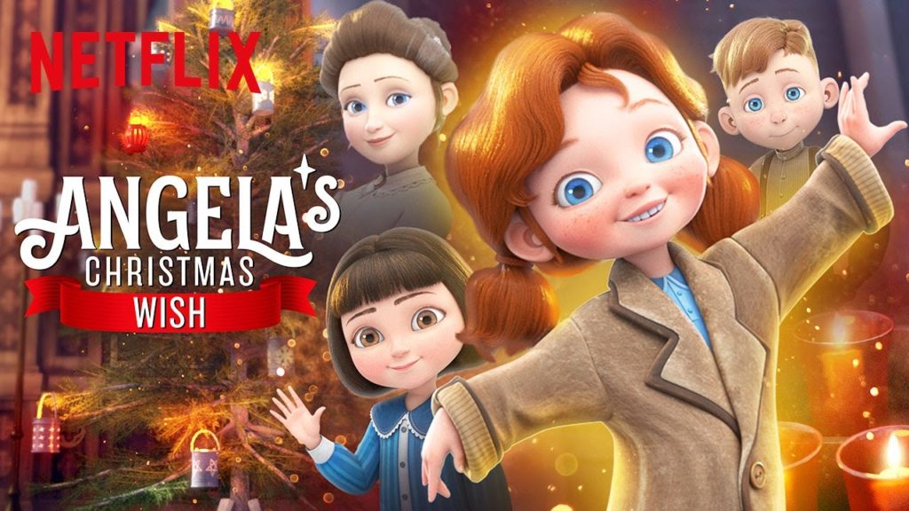 Phim hoạt hình giáng sinh hay dành cho trẻ em và gia đình trên netflix 2020 Angle's christmas wish