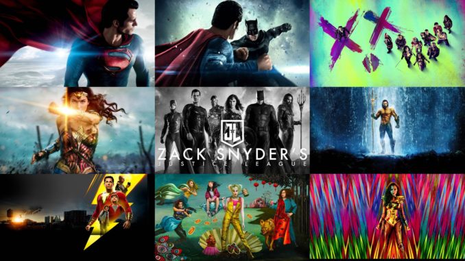 Các bộ phim siêu anh hùng trong vũ trụ DC
