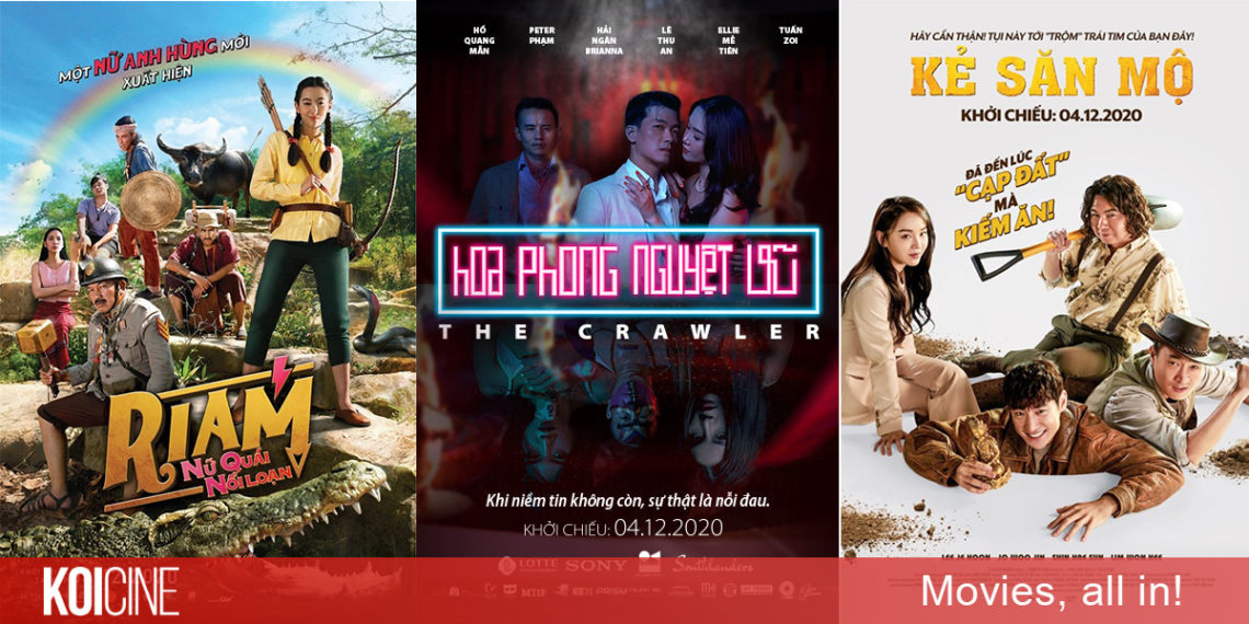 Những bộ phim chiếu rạp được công chiếu vào cuối tuần này [04.12.2020]