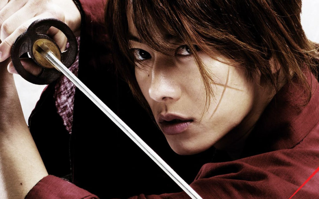 Nam diễn viên Nhật Bản Sato Takeru trong Rurouni Kenshin