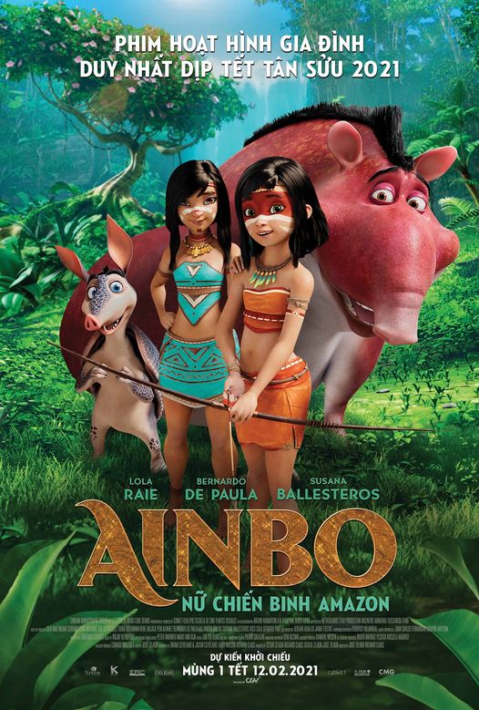 Poster phim Ainbo: Nữ Chiến Binh Amazon (Ainbo: Spirit of the Amazon)