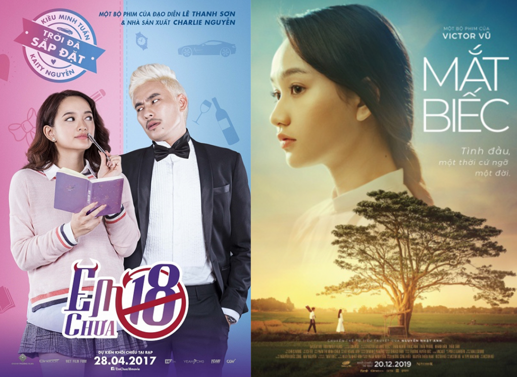 Hai bộ phim tình cảm Việt Nam thuộc top doanh thu phòng vé