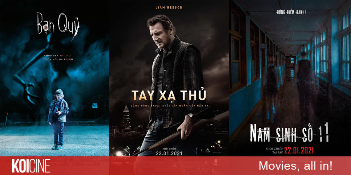 Những bộ phim chiếu rạp được công chiếu vào cuối tuần này [22.01.2021]