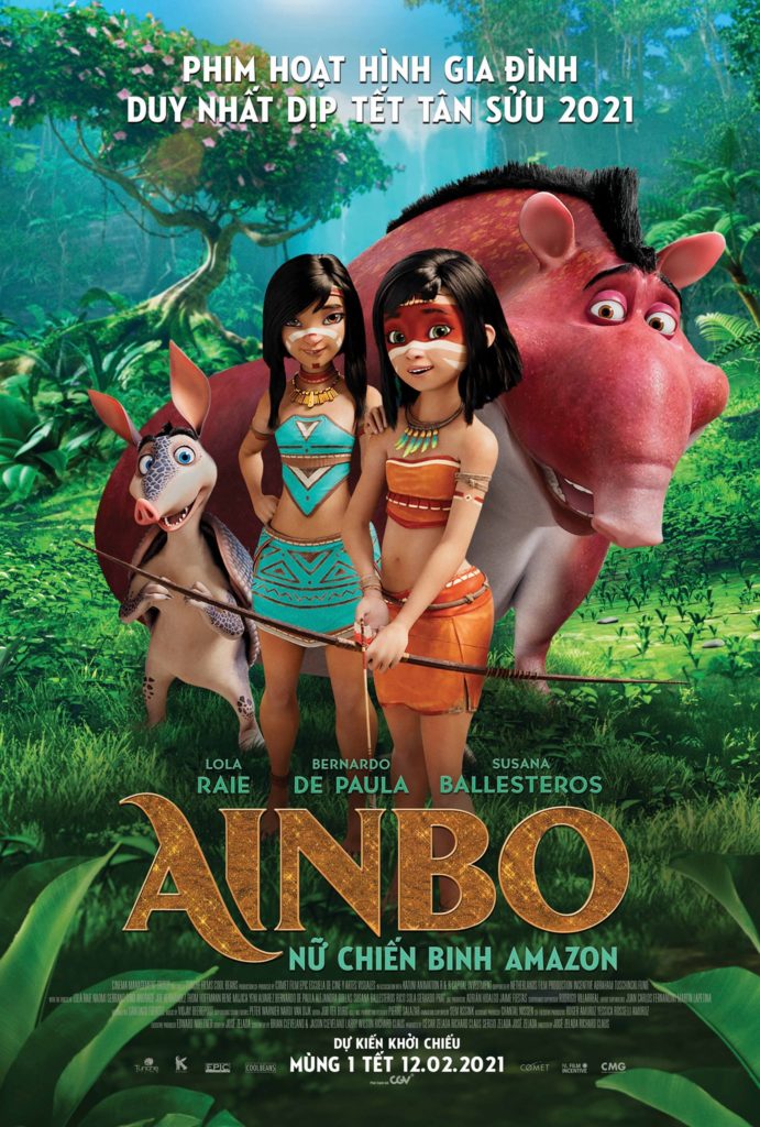 Phim Tết chiếu rạp 2021 Ainbo: Nữ Chiến Binh Amazon 