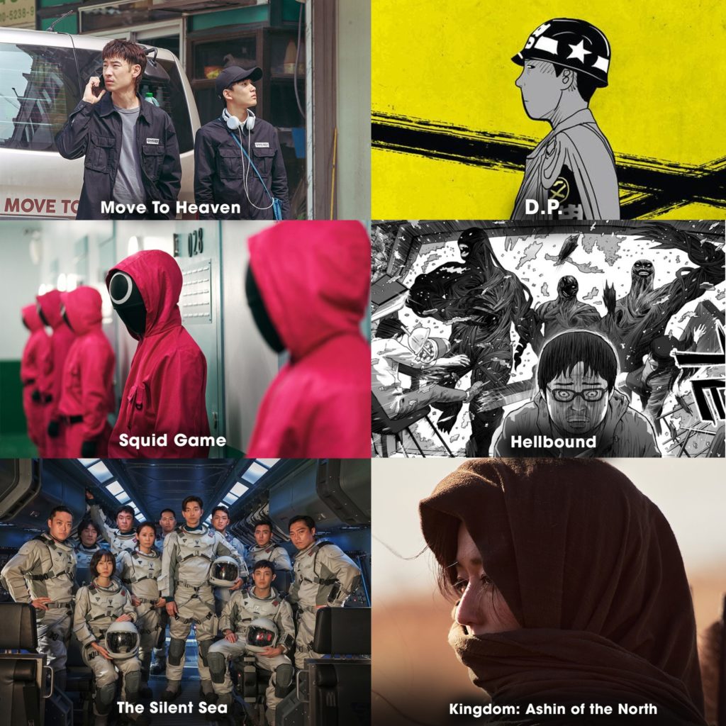 Các series sẽ nhanh chóng có mặt trên nền tảng Netflix Hàn Quốc 2021