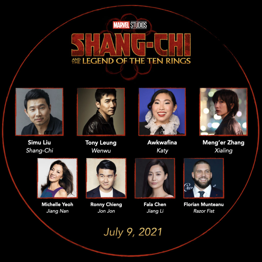 Các diễn viên tham gia Shang-Chi And The Legend Of The Ten Rings