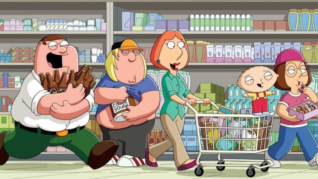 Series phim hoạt hình sitcom vui nhộn hay nhất: FAMILY GUY 