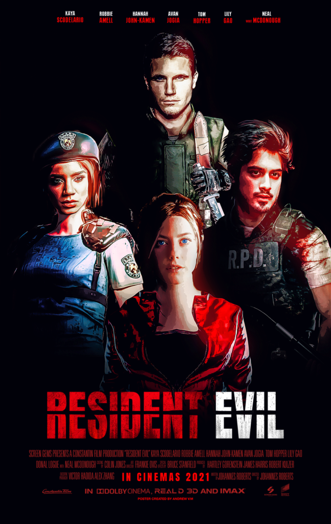Poster phim Resident Evil Reboot