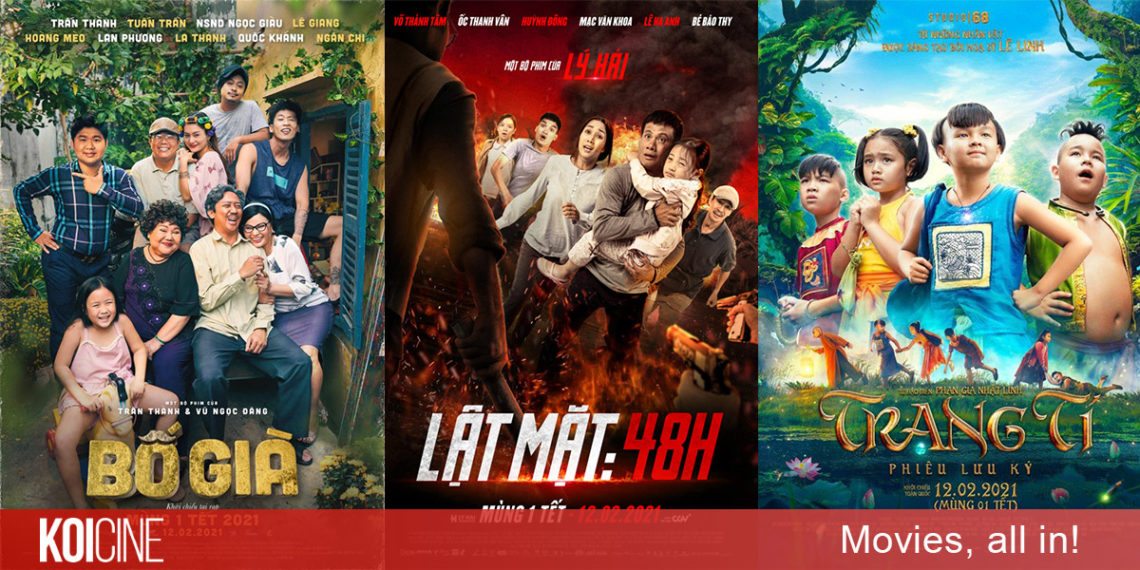 7 Phim Tết chiếu rạp 2021