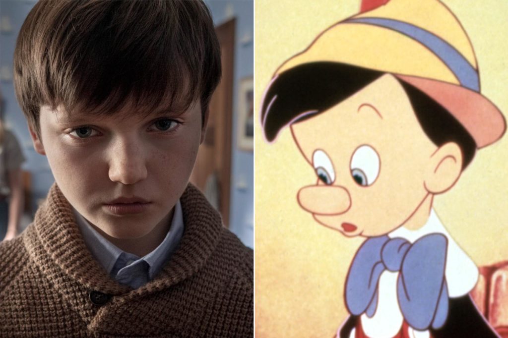 Benjamin Evan Ainsworth vai cậu bé người gỗ Pinocchio