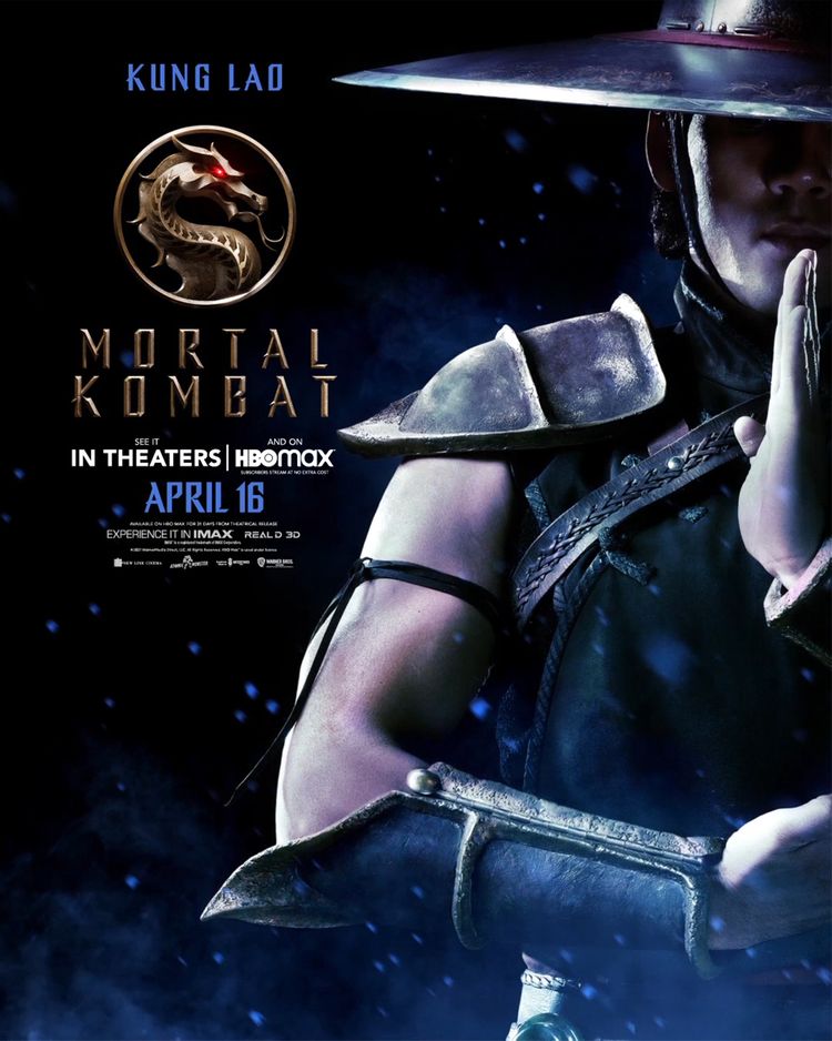 Kung Lao (Max Huang) trong Mortal Kombat: Cuộc Chiến Sinh Tử