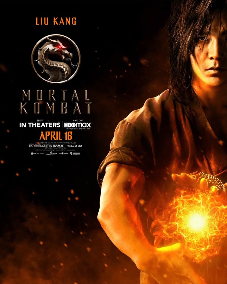 Liu Kang (Ludi Lin) trong Mortal Kombat: Cuộc Chiến Sinh Tử
