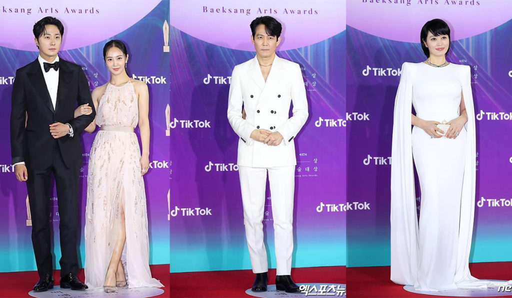 Các ngôi sao tham dự Lễ trao giải Baeksang 2021