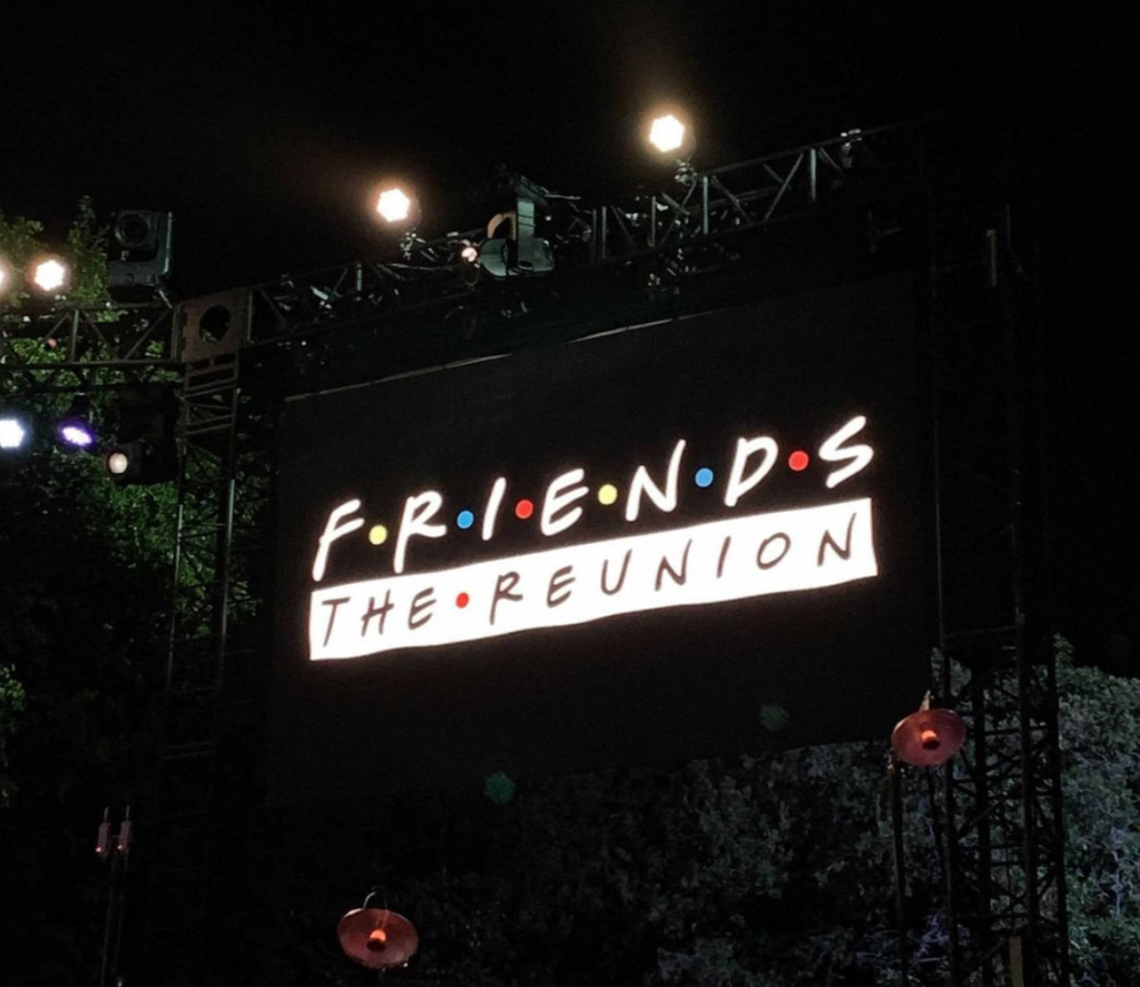 Friends Reunion đã quay xong