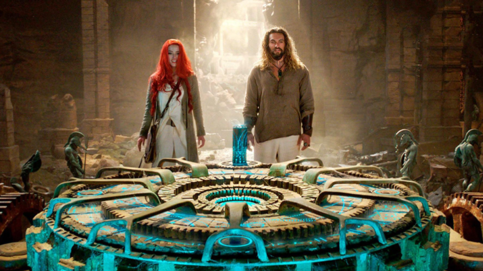 Jason Momoa và Amber Heard trong Aquaman And The Lost Kingdom