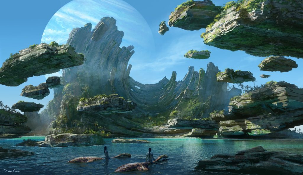 Hình ảnh phim trường từ Avatar 2