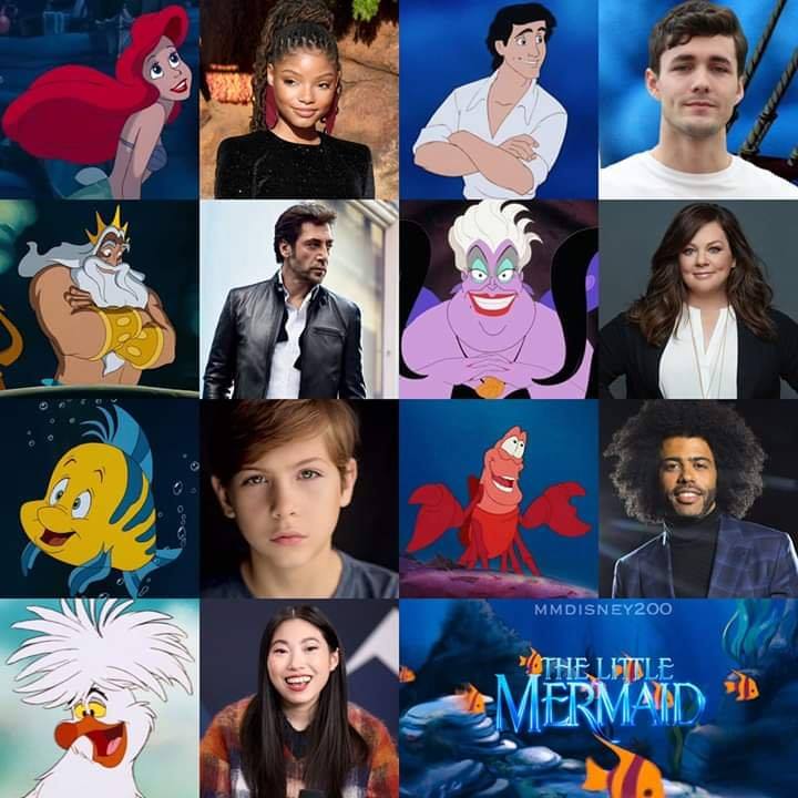 Dàn diễn viên trong live-action The Little Mermaid - Nàng tiên cá 2021