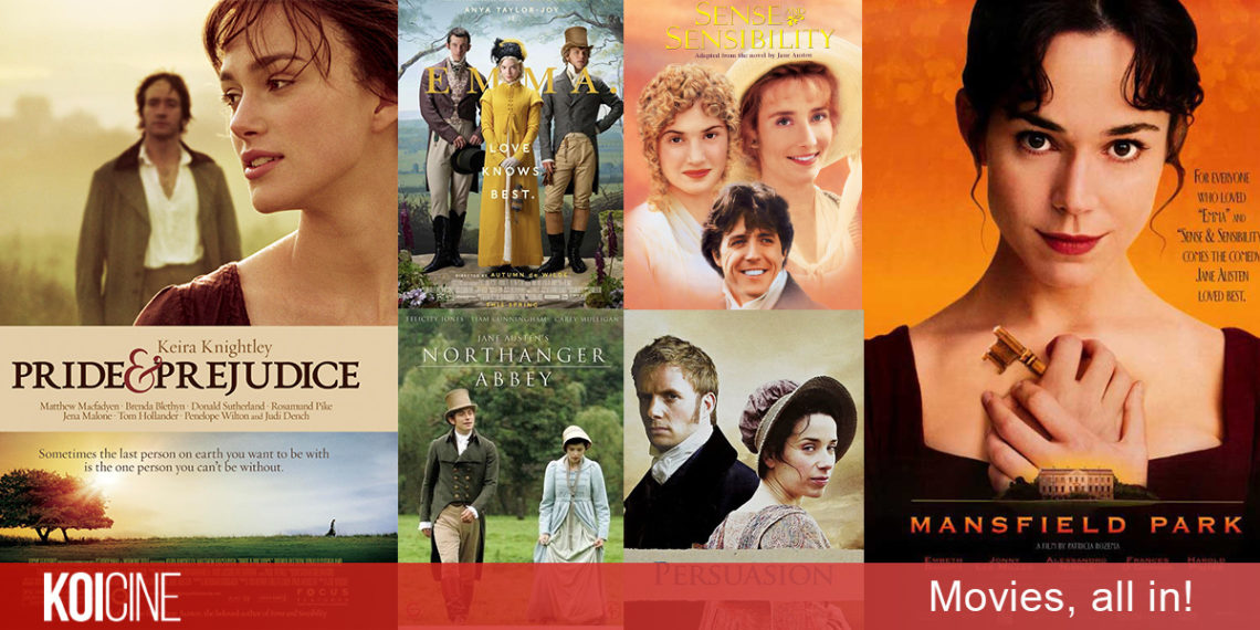 Jane Austen và những bộ phim chuyển thể được yêu thích