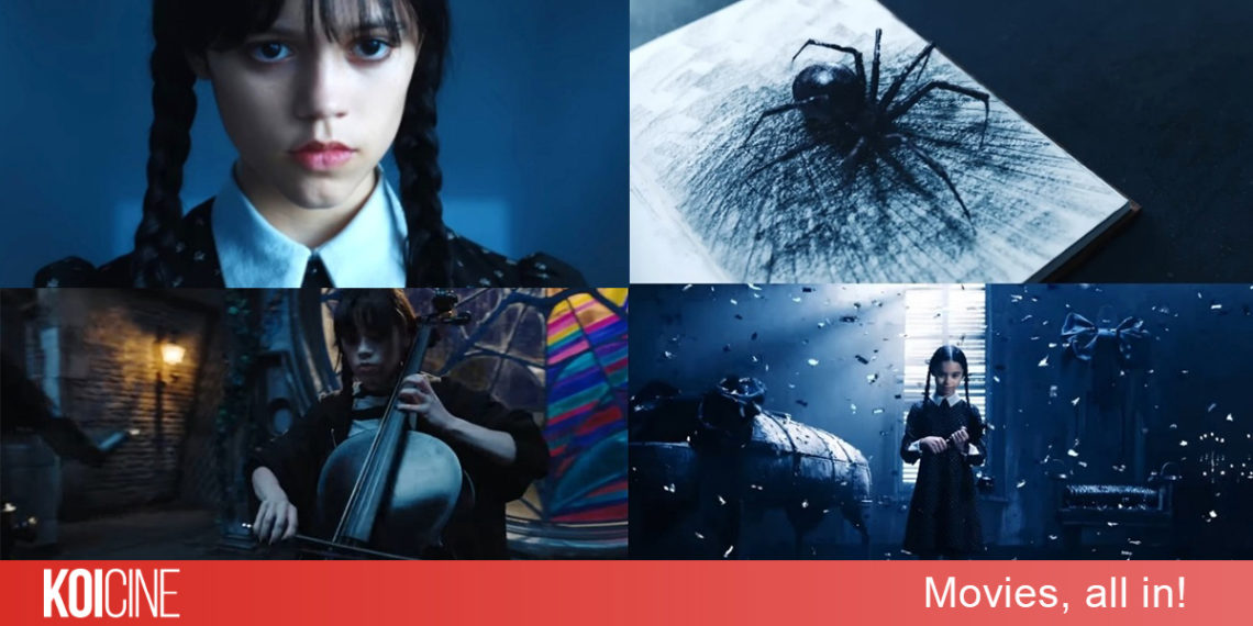 Wednesday loạt phim về cô con gái gia đình Addams của Tim Burton
