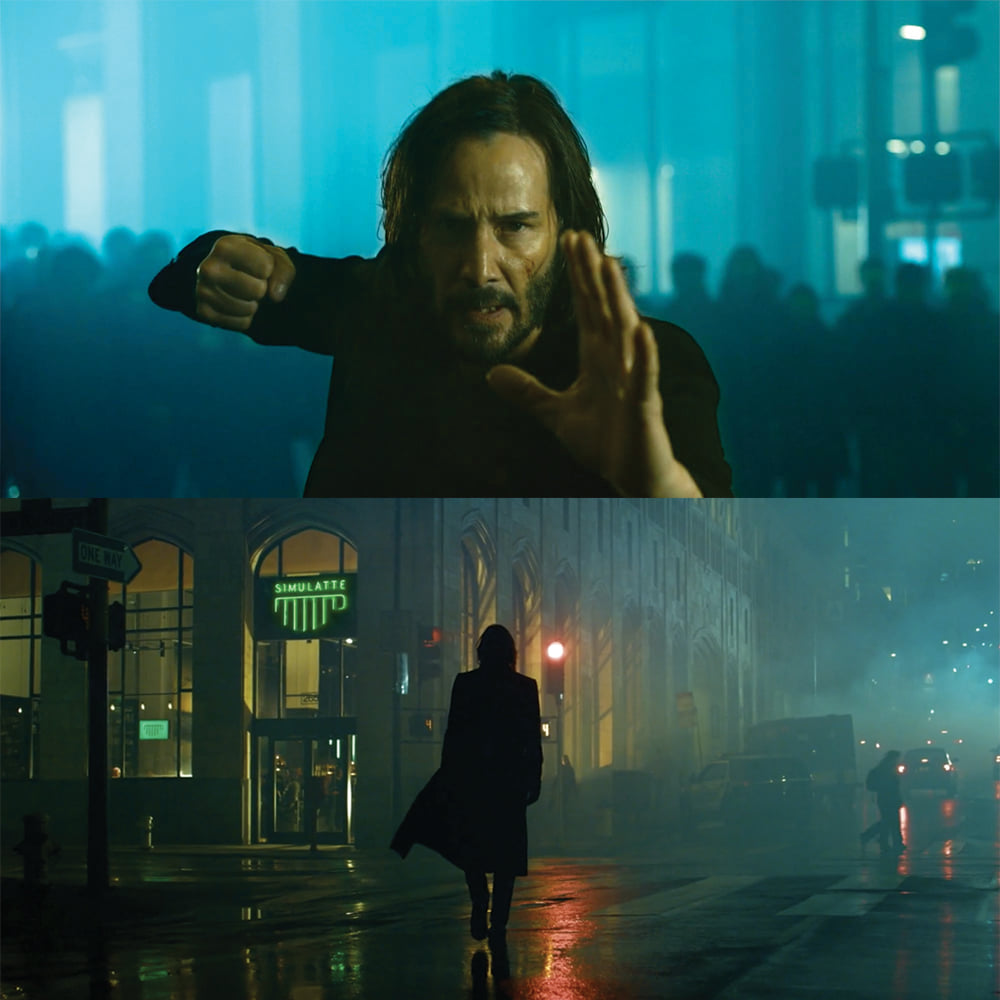 Keanu Reeves trong The Matrix Resurrections