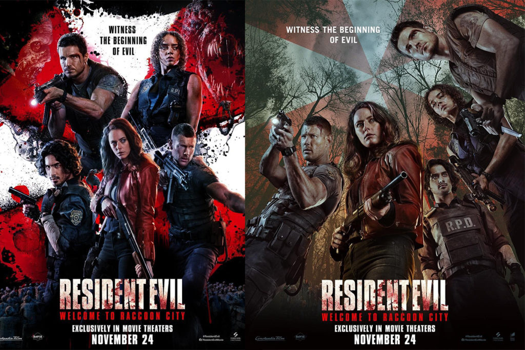 Poster phim Resident Evil: Welcome to Raccoon City