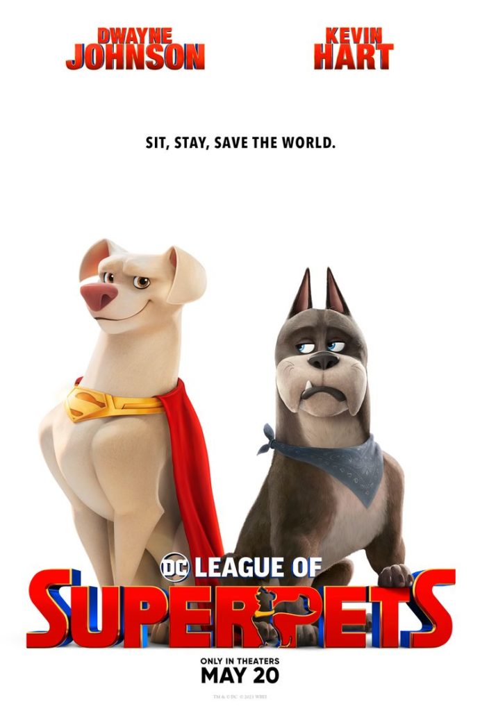 Poster DC League of Super Pets - Liên Minh Siêu Thú DC