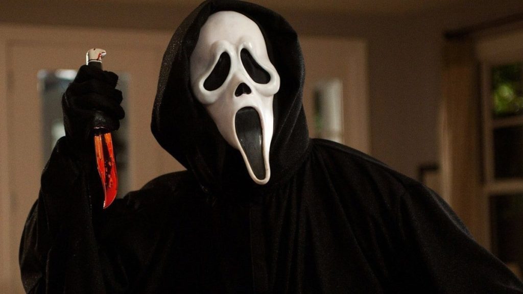 Phim ma kinh dị hay nhất thế giới Ghostface trong phim kinh dị Scream 2022