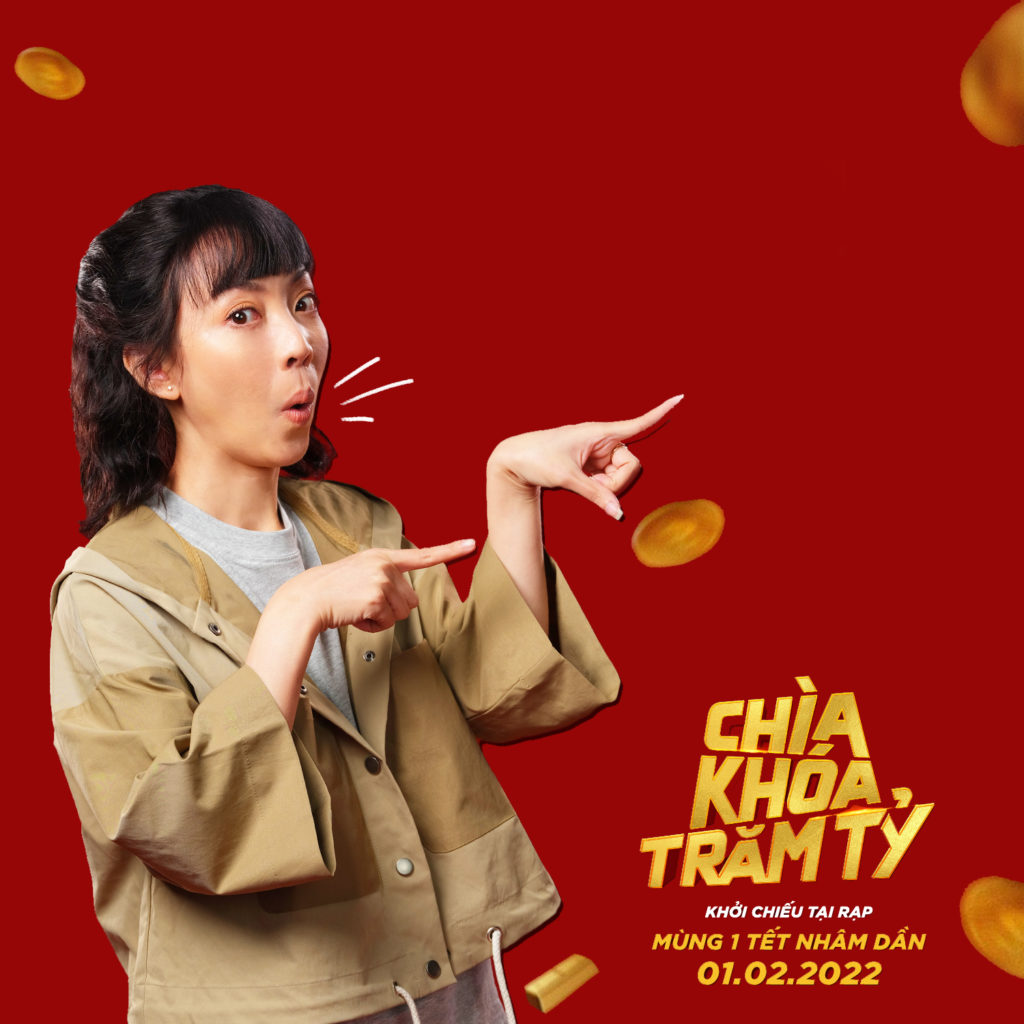 Thu Trang vai Mai Mai trong Chìa Khoá Trăm Tỷ 