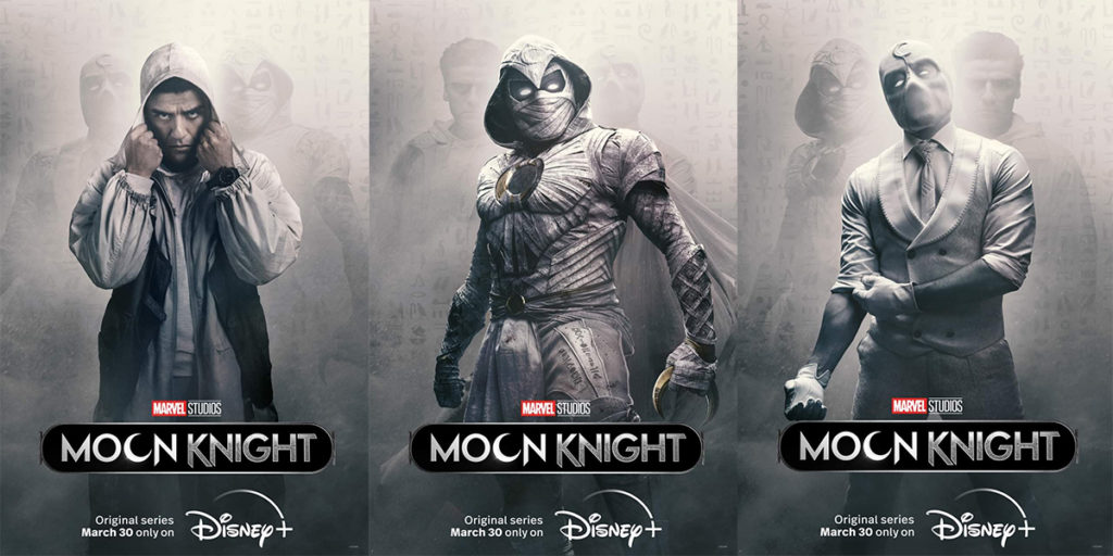 3 nhân cách chính của Moon Knight