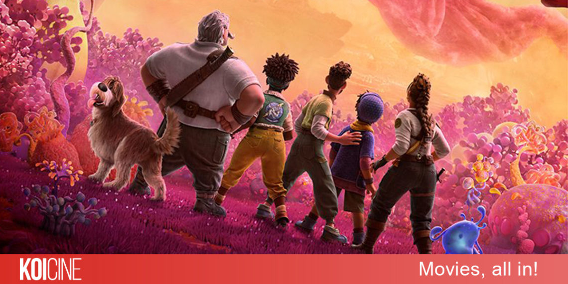 Strange World thế giới kỳ lạ với gia đình phi hành đoàn Clade