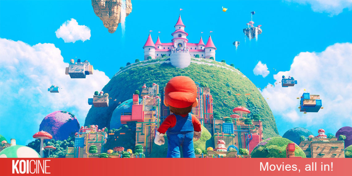 The Super Mario Bros. Movie phiên bản hoạt hình dễ thương về anh thợ sửa ông nước và công chúa
