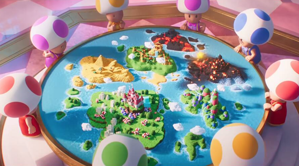 Các vương quốc khác trong The Super Mario Bros. Movie
