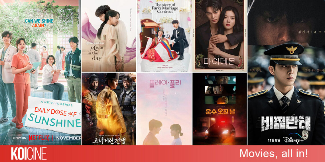 11 bộ phim Hàn Quốc hay tháng 11 (2023)