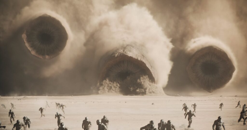 Hiệu ứng hình ảnh ấn tượng trong Dune Part 2