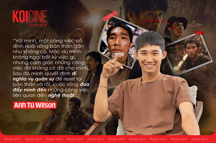 Diễn viên Anh Tú Wilson Địa Đạo