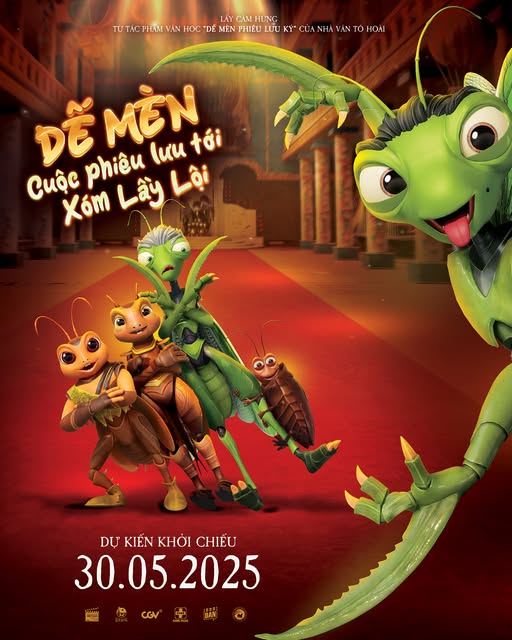Poster Dế Mèn: Cuộc phiêu lưu tới Xóm Lầy Lội