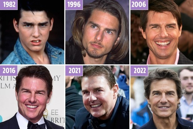 Tom Cruise qua từng năm