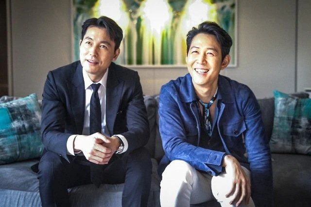 Lee Jung-jae và bạn thân Jung Woo-sung