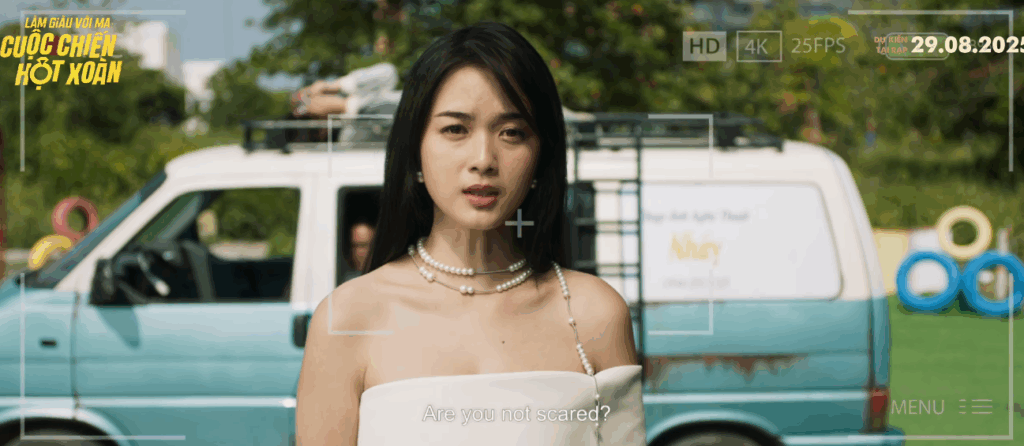 Minh tinh Anh Thư ( Ngọc Xuân ) trong Làm Giàu Với Ma 2