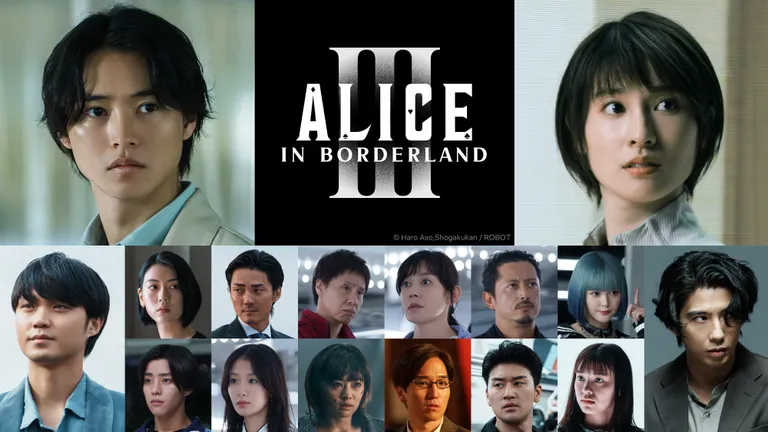 Dàn cast trong Alice in Bornderland 3