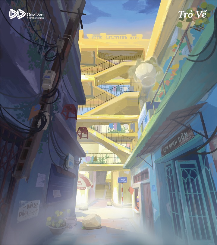 Con ngõ nhỏ chất đầy ký ức trong Trở Về